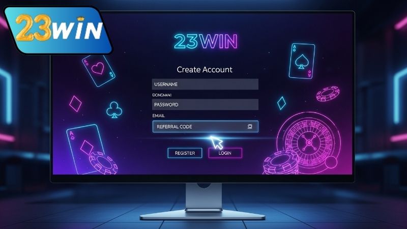 23WIN – Nhà cái với kho trò chơi đa dạng và ưu đãi hấp dẫn 16 Đăng ký và xác minh tài khoản