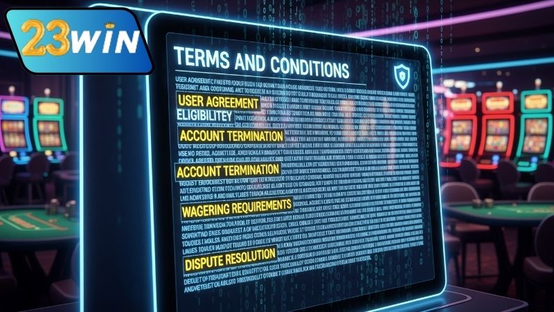 Điều khoản sử dụng – Quy định minh bạch, bảo vệ người chơi 2 Trách nhiệm người chơi 23WIN và điều kiện sử dụng